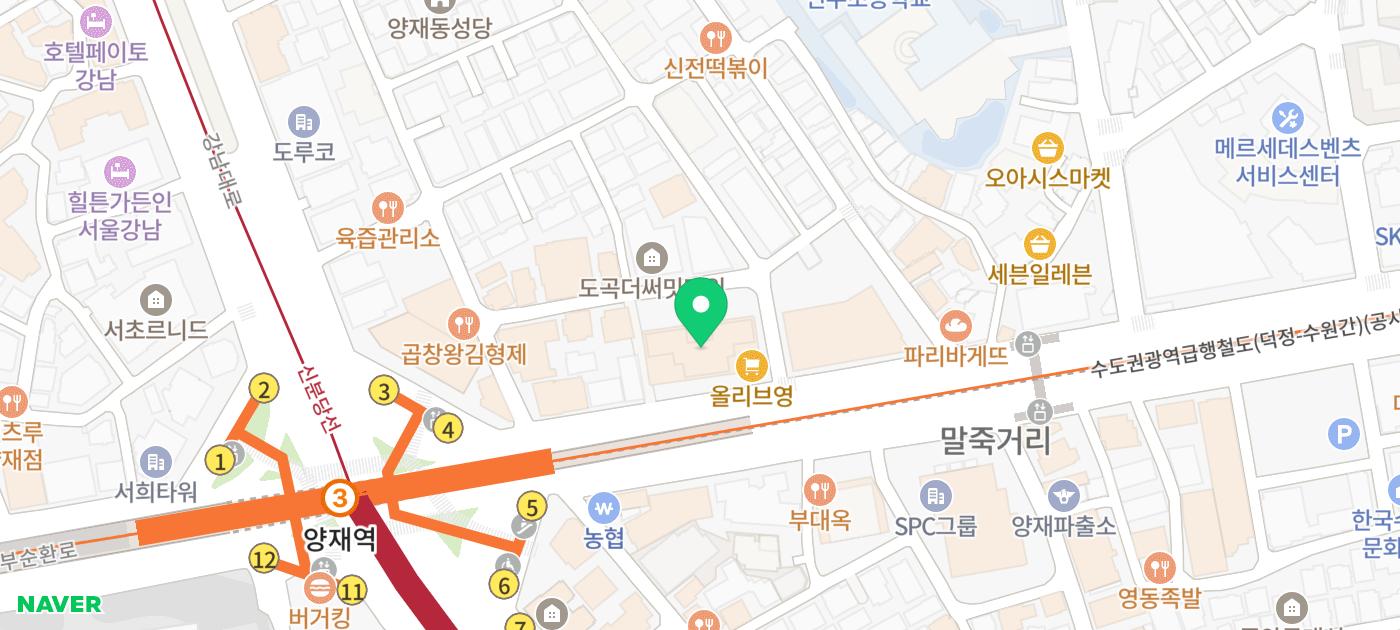 Paikdabang Yangjae Station Branch 1