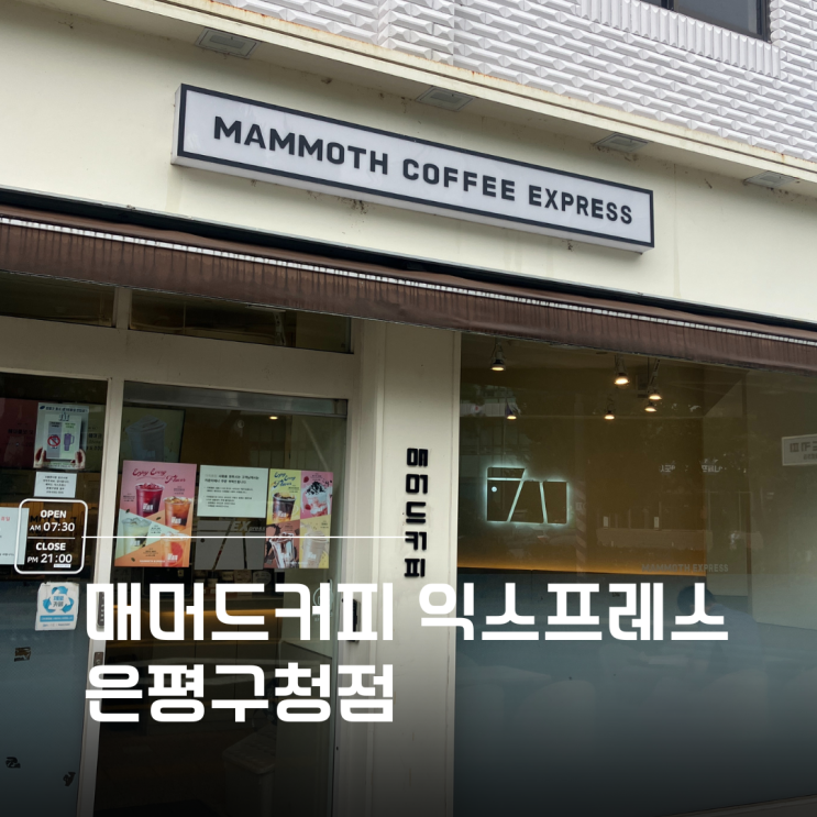 Mammoth Express Eunpyeong-gu Office Branch 1